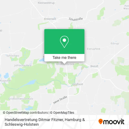Карта Handelsvertretung Ditmar Fitzner