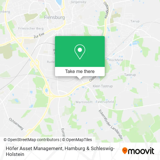 Карта Höfer Asset Management