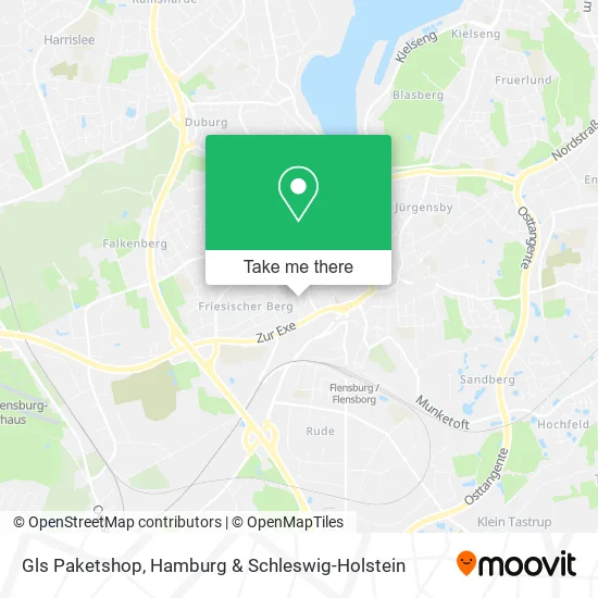 Карта Gls Paketshop