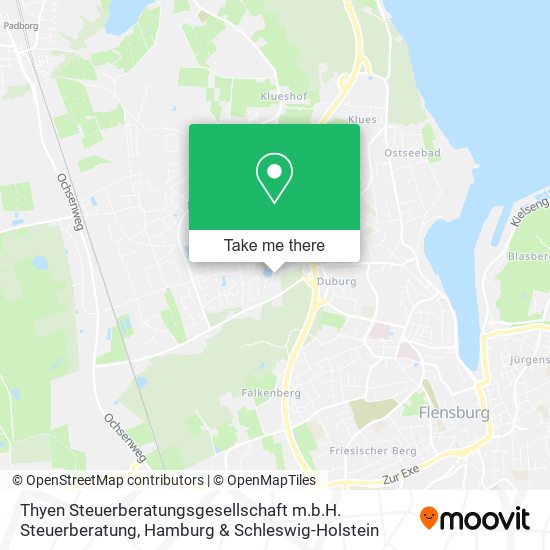Thyen Steuerberatungsgesellschaft m.b.H. Steuerberatung map