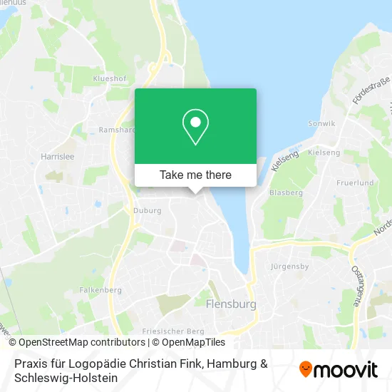 Карта Praxis für Logopädie Christian Fink