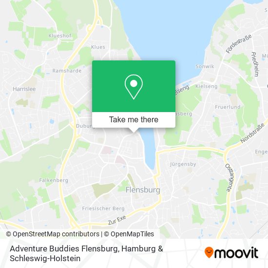 Adventure Buddies Flensburg map