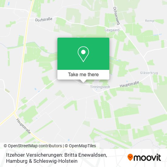 Itzehoer Versicherungen: Britta Enewaldsen map