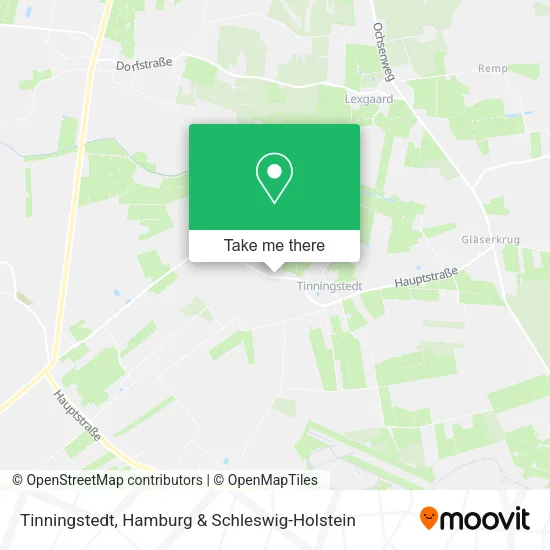 Карта Tinningstedt