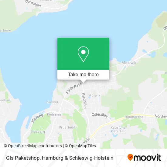 Карта Gls Paketshop