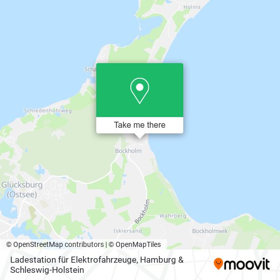 Ladestation für Elektrofahrzeuge map