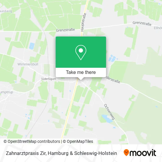 Карта Zahnarztpraxis Zir