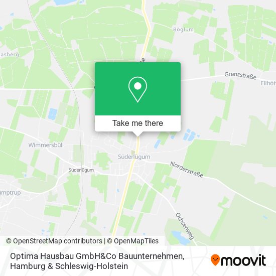 Optima Hausbau GmbH&Co Bauunternehmen map