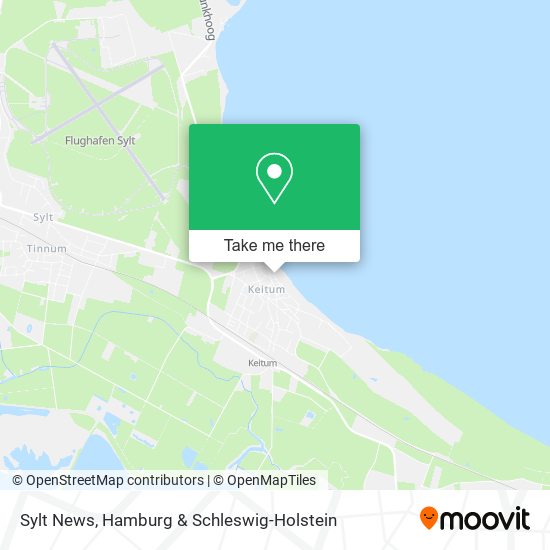 Sylt News map