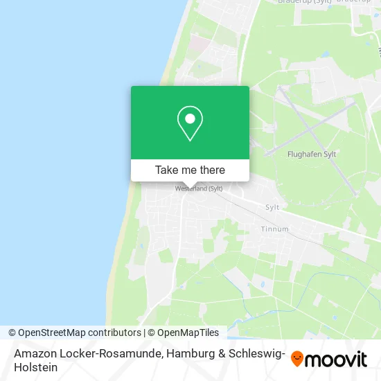 Карта Amazon Locker-Rosamunde