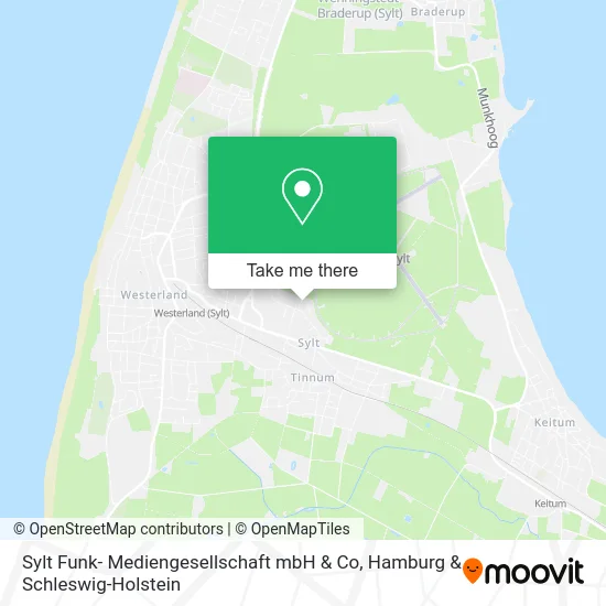 Карта Sylt Funk- Mediengesellschaft mbH & Co