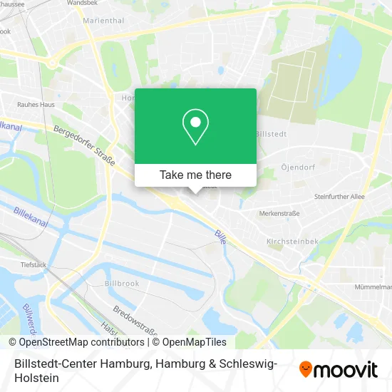Карта Billstedt-Center Hamburg