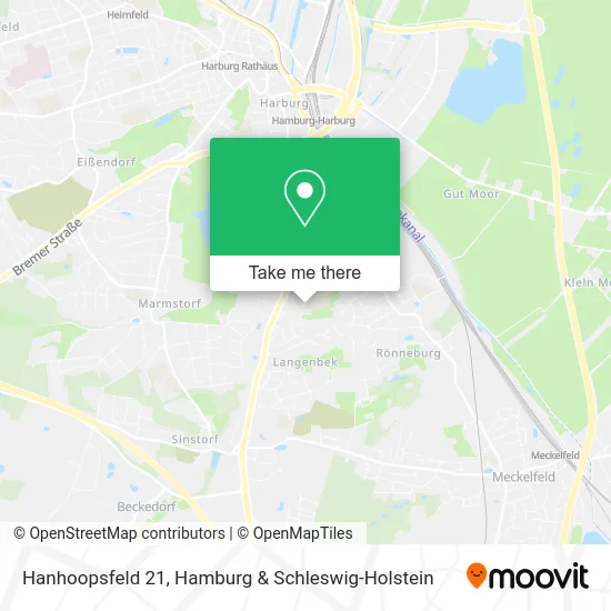 Карта Hanhoopsfeld 21