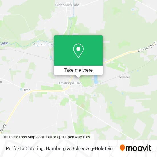 Карта Perfekta Catering