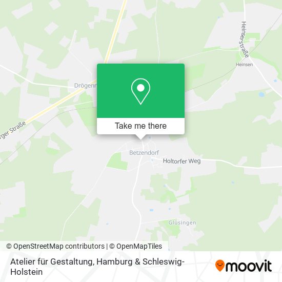 Atelier für Gestaltung map