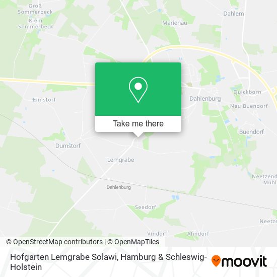 Карта Hofgarten Lemgrabe Solawi