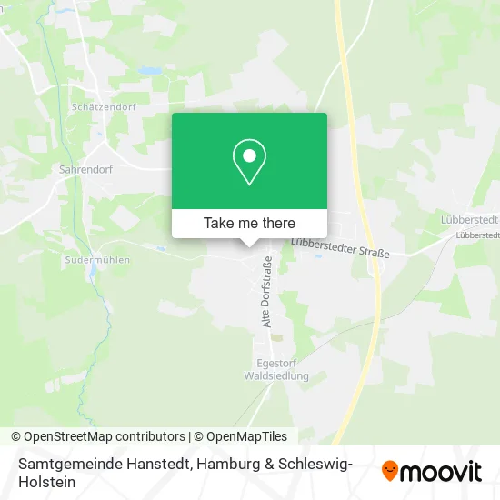 Samtgemeinde Hanstedt map