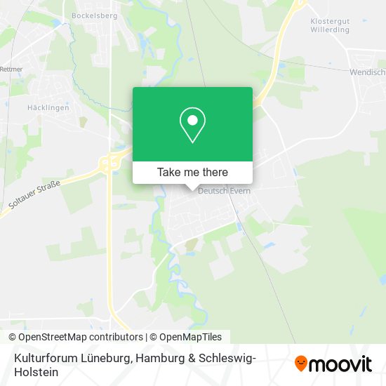 Kulturforum Lüneburg map
