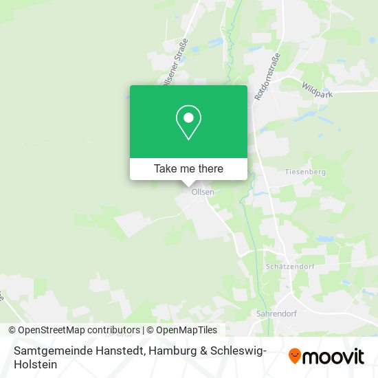 Samtgemeinde Hanstedt map