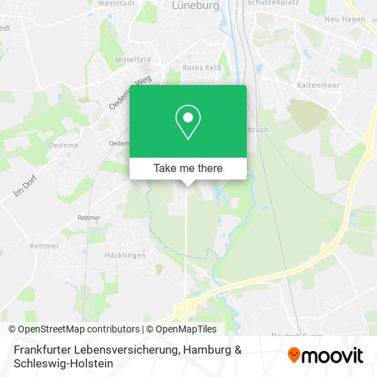 Frankfurter Lebensversicherung map