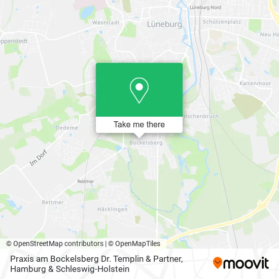 Карта Praxis am Bockelsberg Dr. Templin & Partner