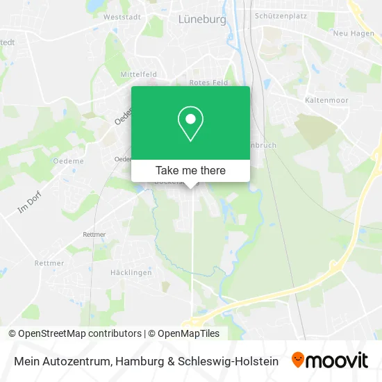 Карта Mein Autozentrum