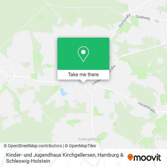 Kinder- und Jugendhaus Kirchgellersen map