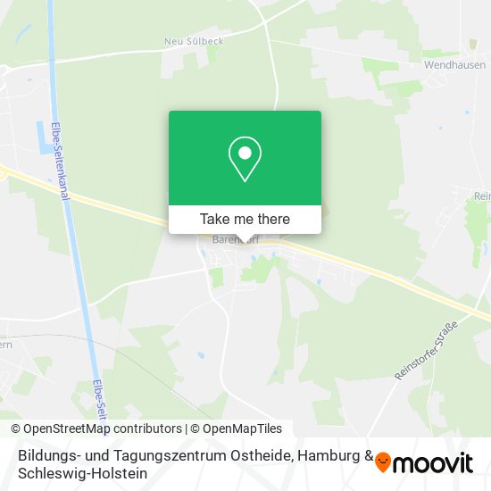 Bildungs- und Tagungszentrum Ostheide map