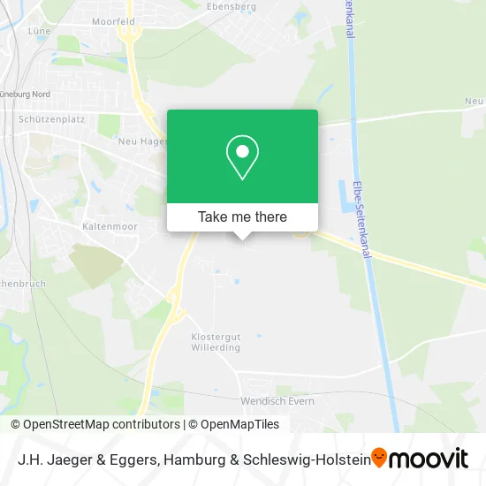 Карта J.H. Jaeger & Eggers