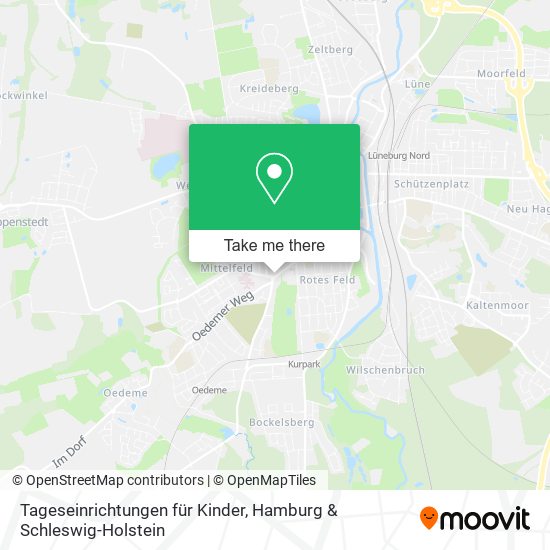 Tageseinrichtungen für Kinder map