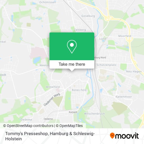 Tommy's Presseshop map