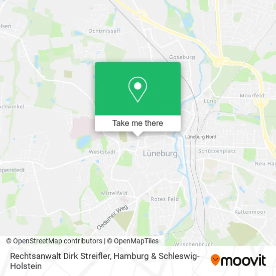 Карта Rechtsanwalt Dirk Streifler