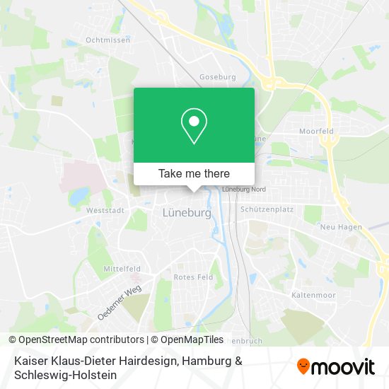 Kaiser Klaus-Dieter Hairdesign map