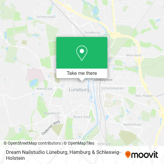 Карта Dream Nailstudio Lüneburg