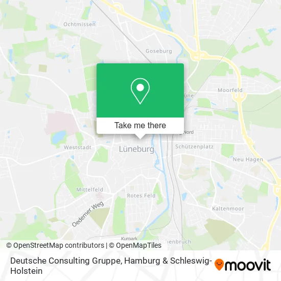 Карта Deutsche Consulting Gruppe