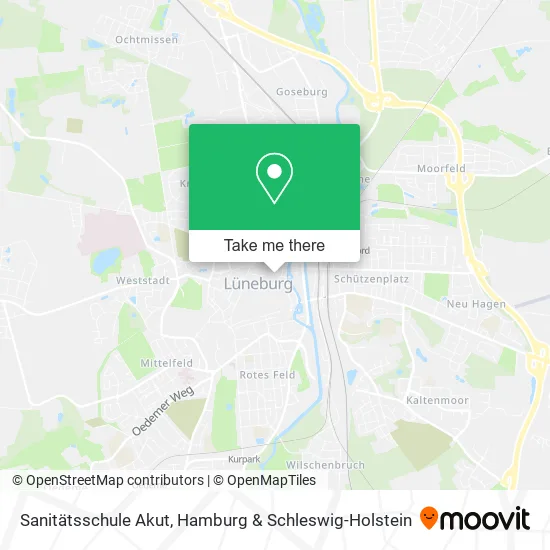 Карта Sanitätsschule Akut