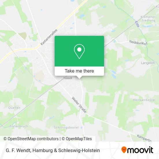 Карта G. F. Wendt