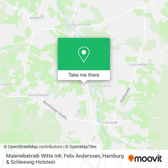 Malereibetrieb Witte Inh. Felix Anderssen map