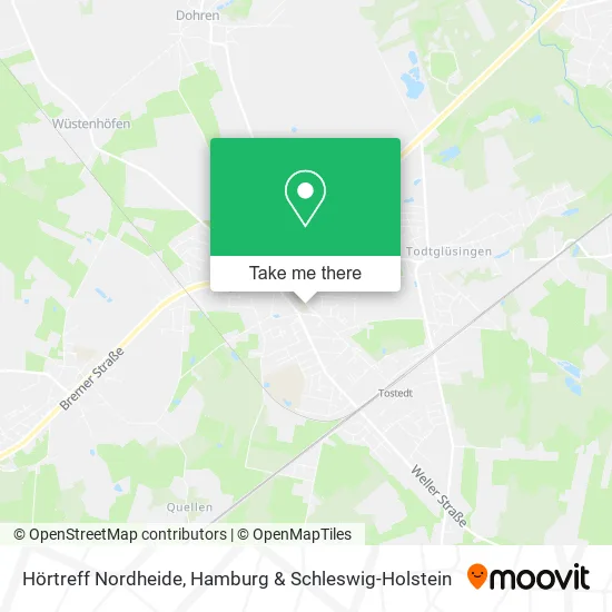 Карта Hörtreff Nordheide