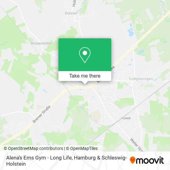 Карта Alena's Ems Gym - Long Life