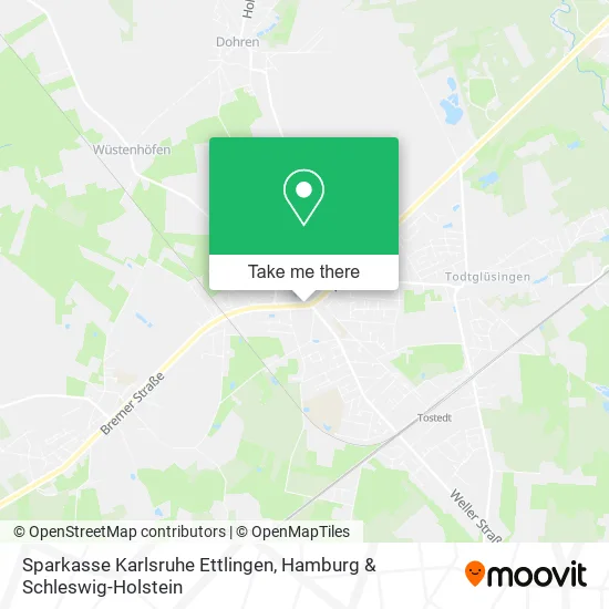 Карта Sparkasse Karlsruhe Ettlingen