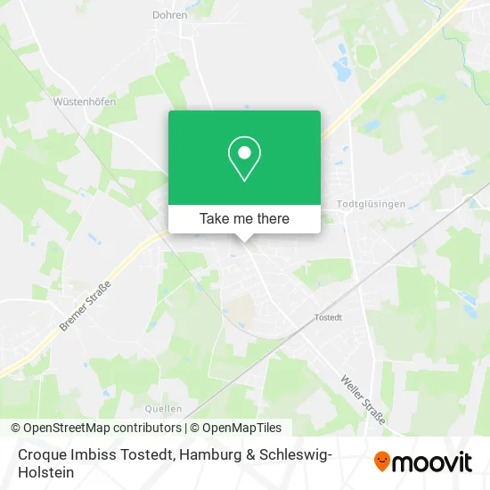Карта Croque Imbiss Tostedt