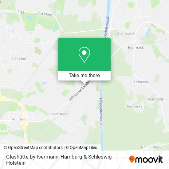 Карта Glashütte by Isermann