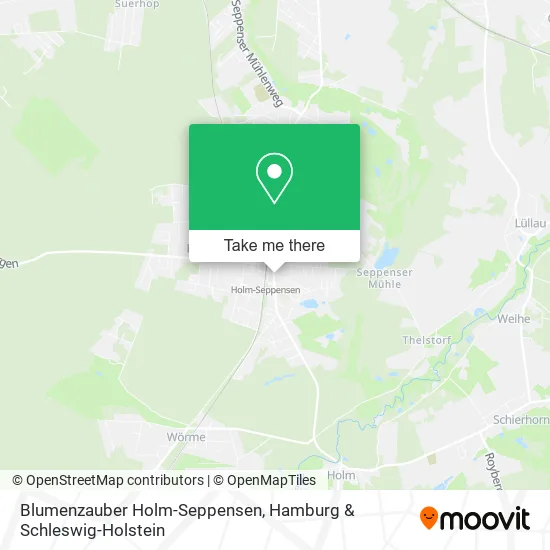 Карта Blumenzauber Holm-Seppensen