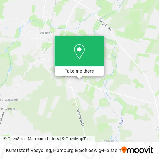 Карта Kunststoff Recycling
