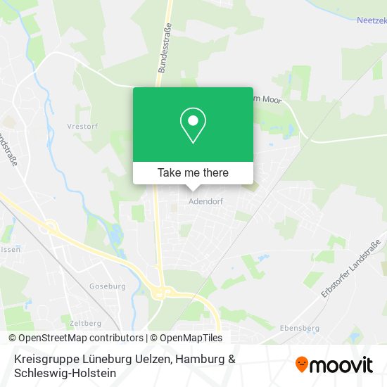 Kreisgruppe Lüneburg Uelzen map