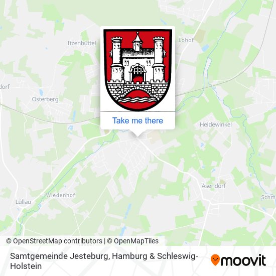 Samtgemeinde Jesteburg map