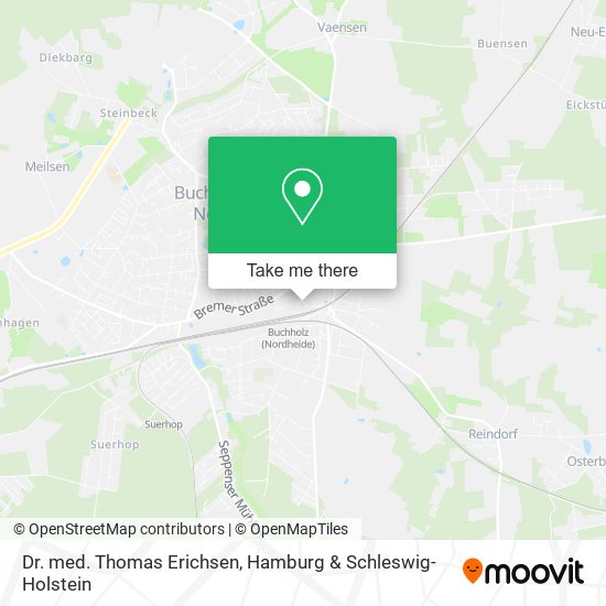 Dr. med. Thomas Erichsen map