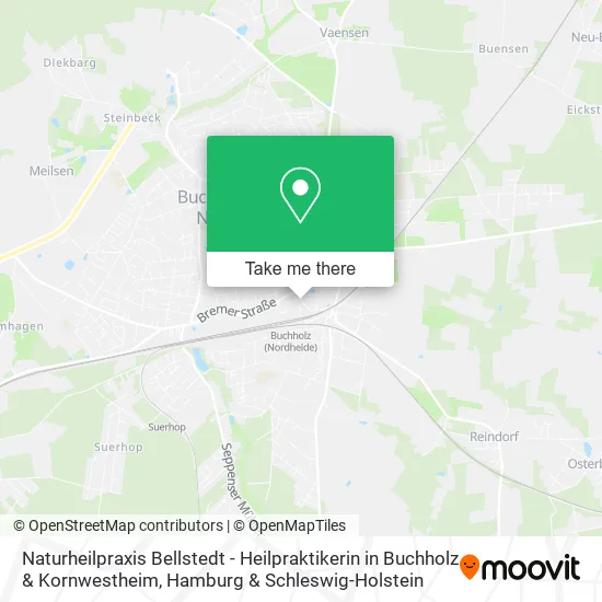 Naturheilpraxis Bellstedt - Heilpraktikerin in Buchholz & Kornwestheim map