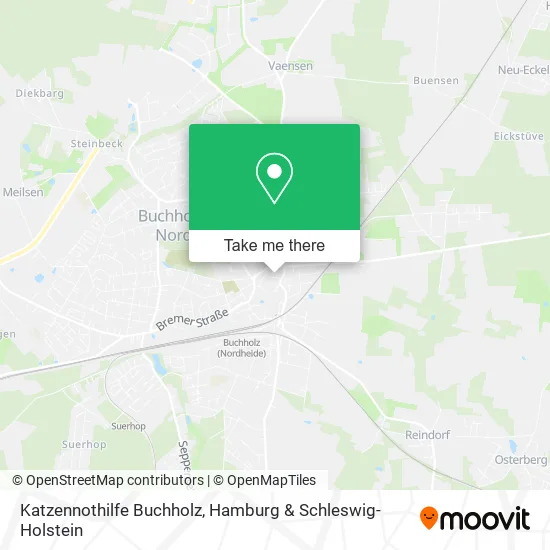 Карта Katzennothilfe Buchholz